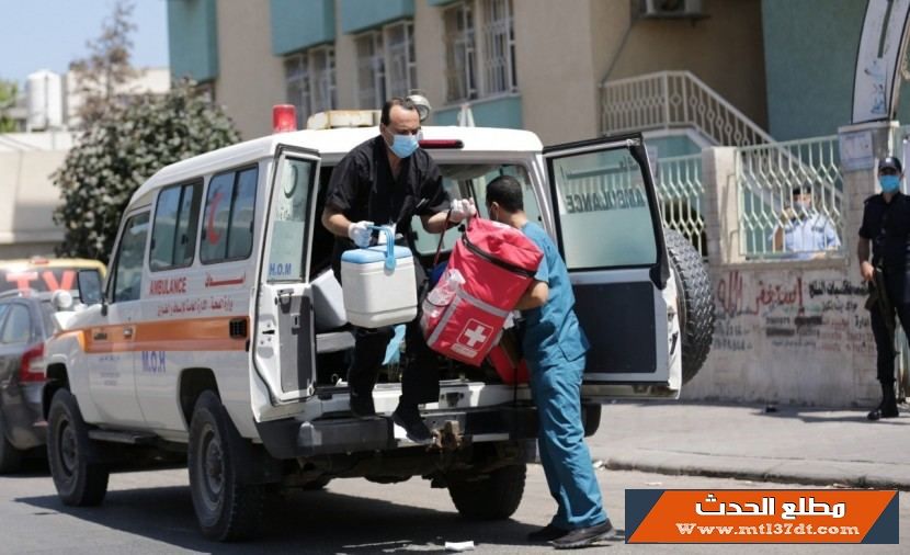 إصابة 4 أشخاص بـ كورونا في مخيم المغازي مع دخول قطاع غزة حظر تجول كامل
